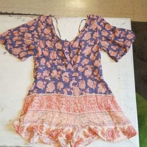 Xhilaration Floral Romper